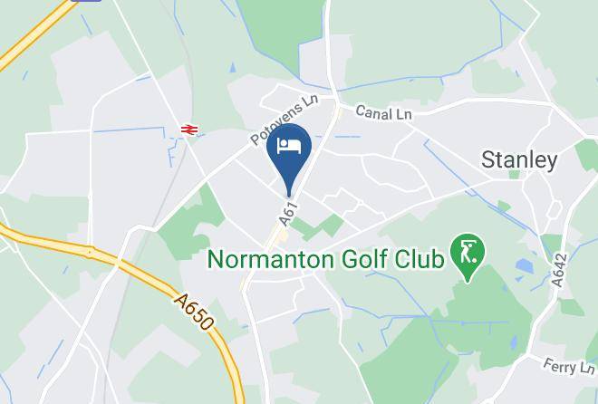 Wakefield - The Kirklands Hotel Maps