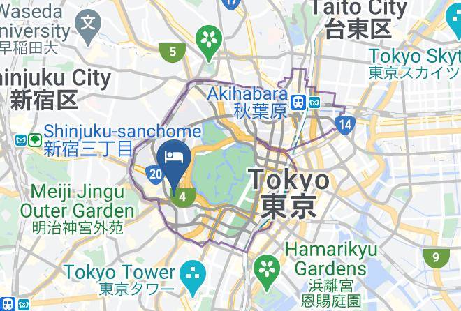 Chiyoda Ward - The Kitano Hotel Tokyo Maps