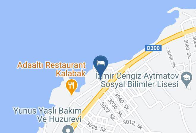 Urla - The Klazomenai Marine Hotel Maps