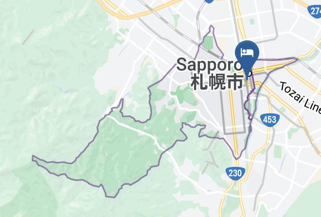 Sapporo City Chuo Ward - The Knot Sapporo Maps