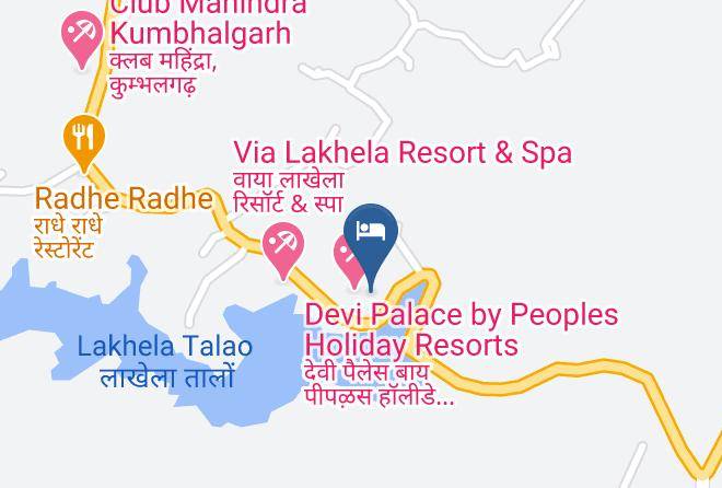 Kumbhalgarh - The Konark Devi Palace Resort Maps