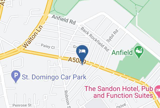 Liverpool - The Kop View Maps