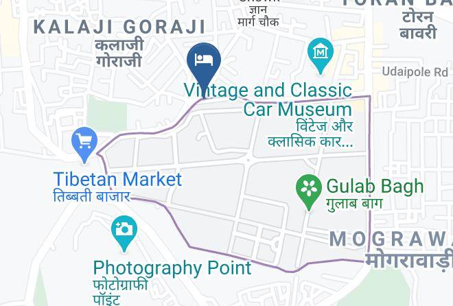 Udaipur - Hotel Krishnalila Regency Maps