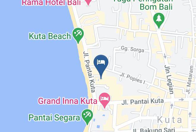 Badung Regency - Mercure Kuta Bali Maps