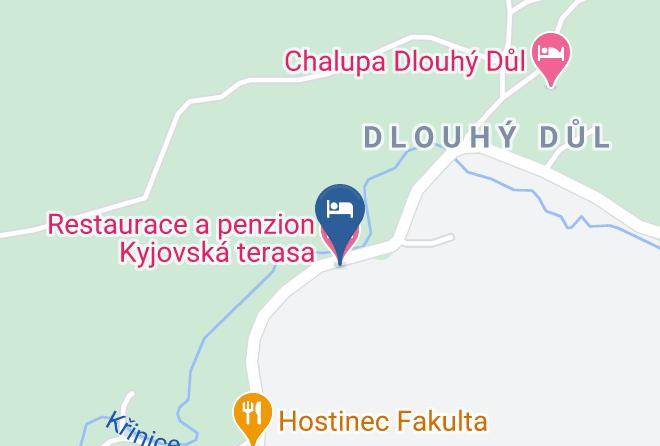 Decin - The Kyjov Terrace Inn Maps
