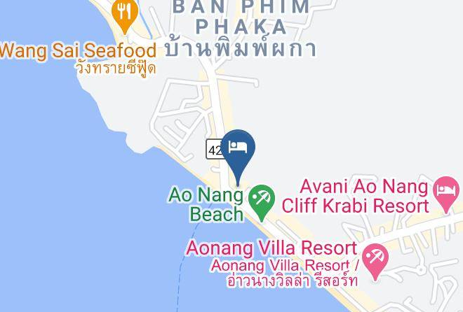 Mueang Krabi District - The L Resort Krabi Maps