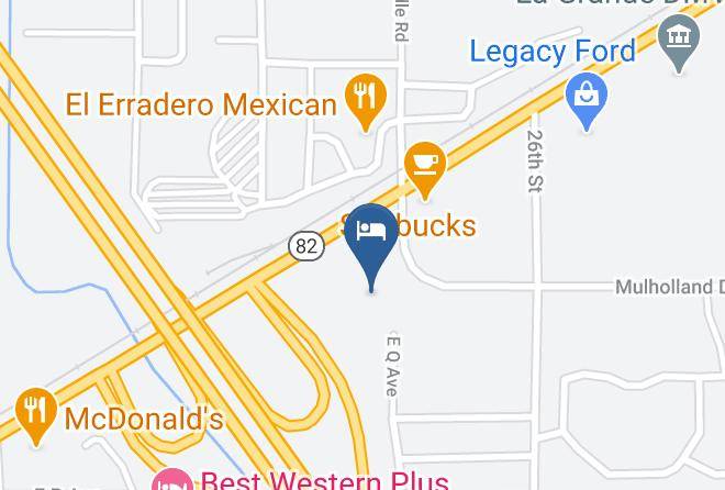 Union - The La Grande Inn By Magnuson Worldwide Maps