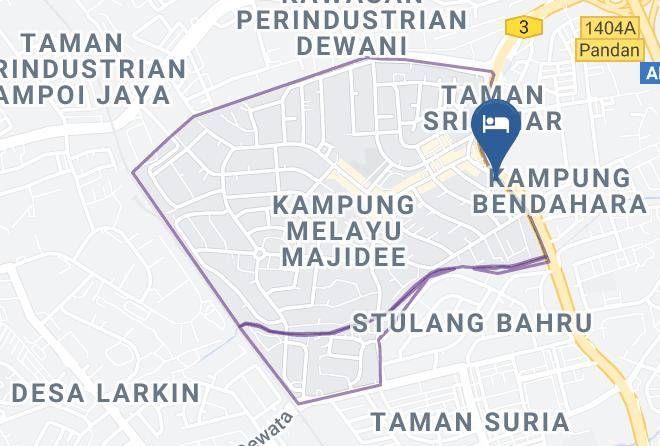 The Lace Boutique Hotel Map