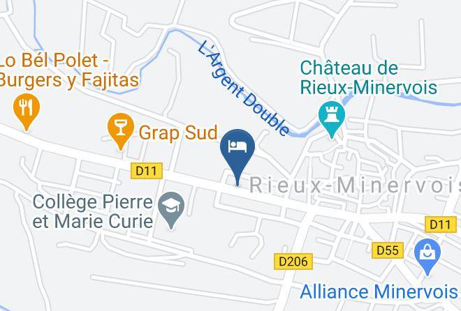 Aude - Les Chambres Des Dames Maps