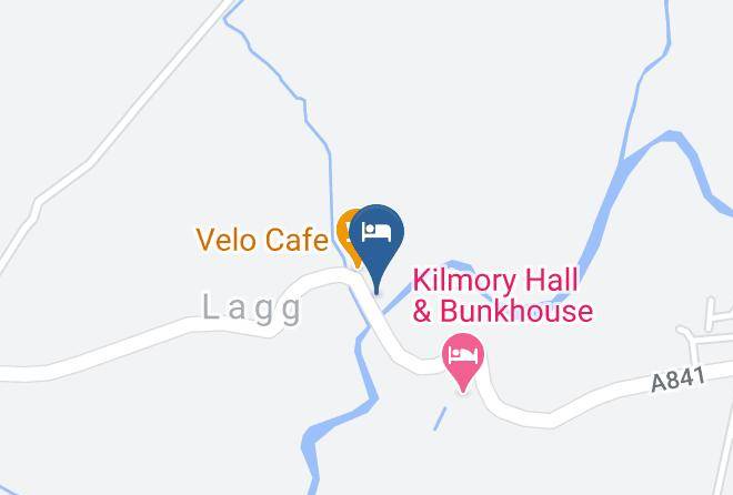 The Lagg Hotel Map