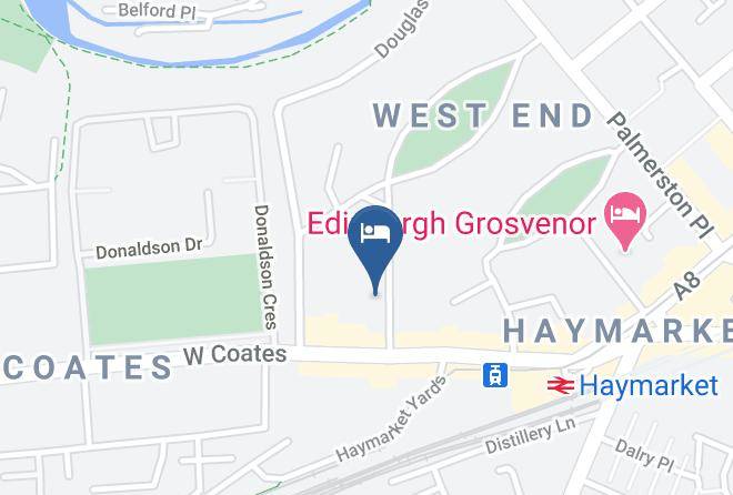 Edinburgh City - The Lairg Hotel Maps