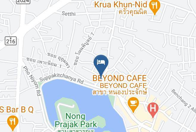 Mueang Udon Thani District - The Lake Udon Maps