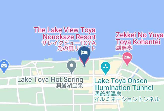 Toyako Townabuta District - The Lake View Toya Nonokaze Resort Maps