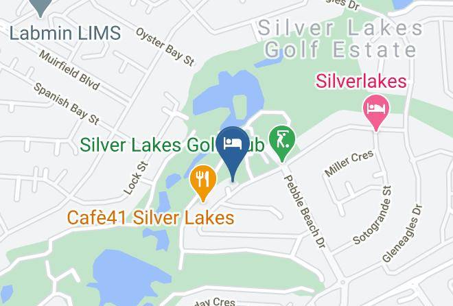 City Of Tshwane - The Lakes Boutique Lodge Maps