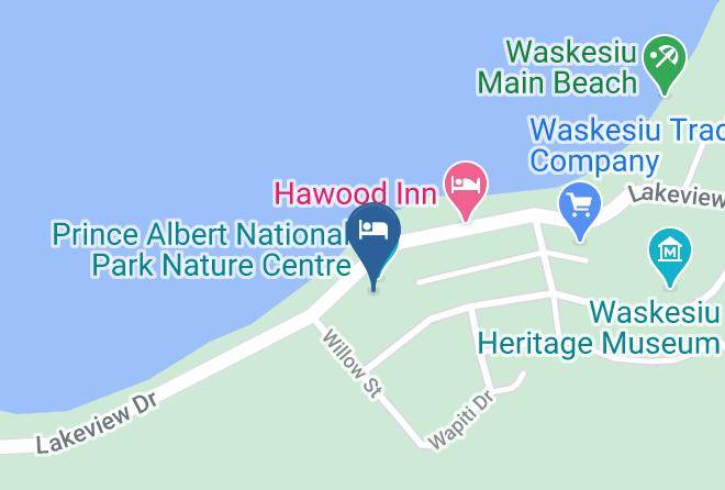 The Lakeview Hotel Map