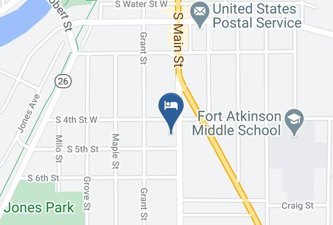 Jefferson - The Lamp Post Inn Maps