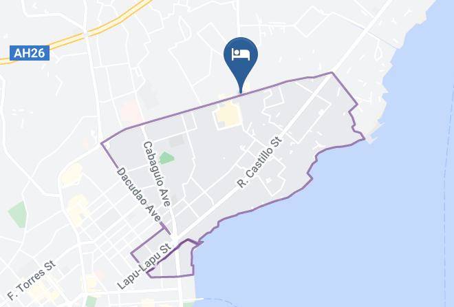 Davao Del Sur - The Lanang Suites Maps