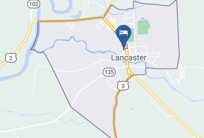 Coos - The Lancaster Motel Maps