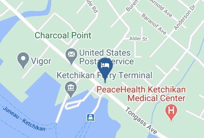 Ketchikan Gateway Borough - The Landing Hotel Maps