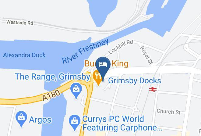 The Landings Hotel & Restaurant Map