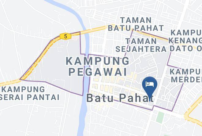 Daerah Batu Pahat - The Landmark Hotel Maps