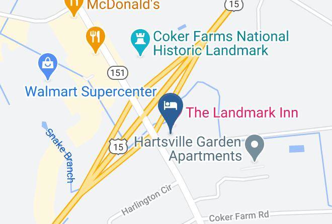 Darlington - The Landmark Inn Maps