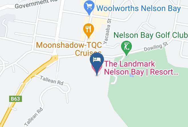 Port Stephens - The Landmark Nelson Bay Resort Accommodation Port Stephens Maps