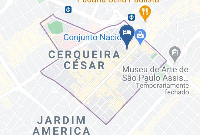 Sao Paulo Jardim Paulista - The Landmark Residence Maps