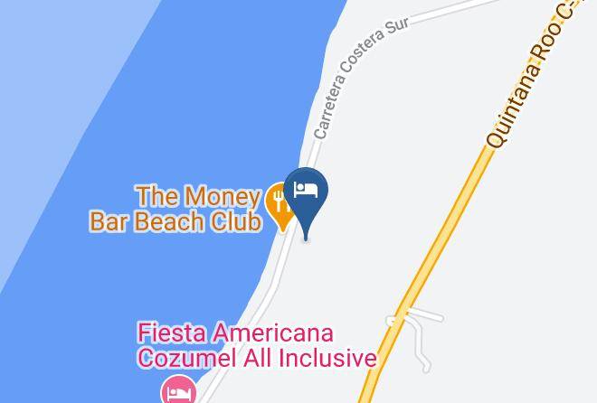 Cozumel - The Landmark Resort Of Cozumel Maps