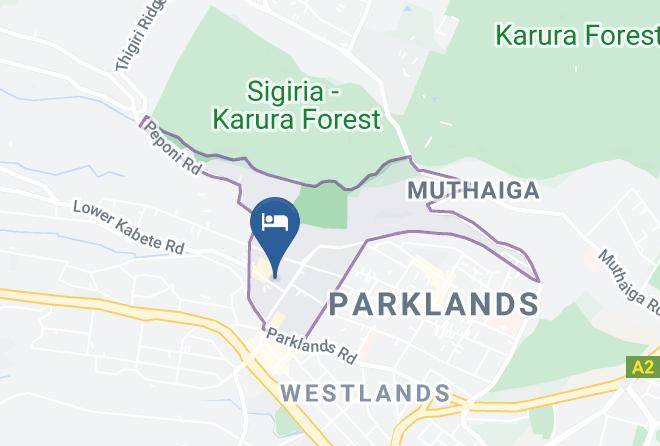 Nairobi - The Landmark Suites Maps