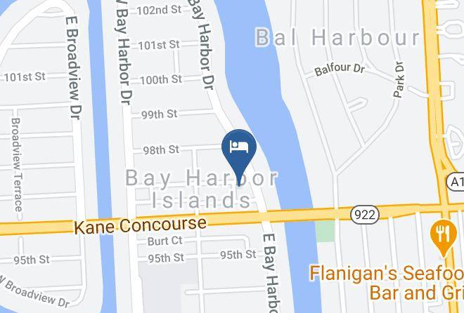 Miami Dade - The Landon Hotel Miami Maps