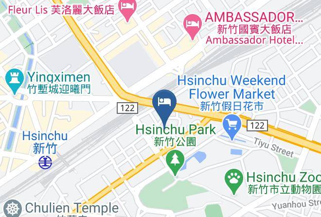 Hsinchu City - The Lane Backpackers Maps