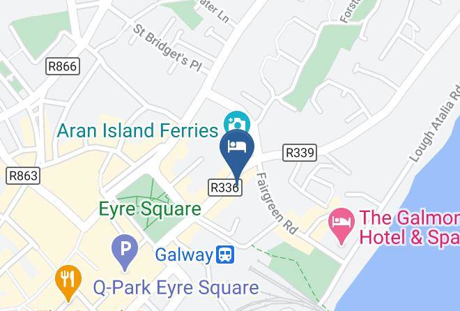 Galway - The Lane Boutique Residence Maps