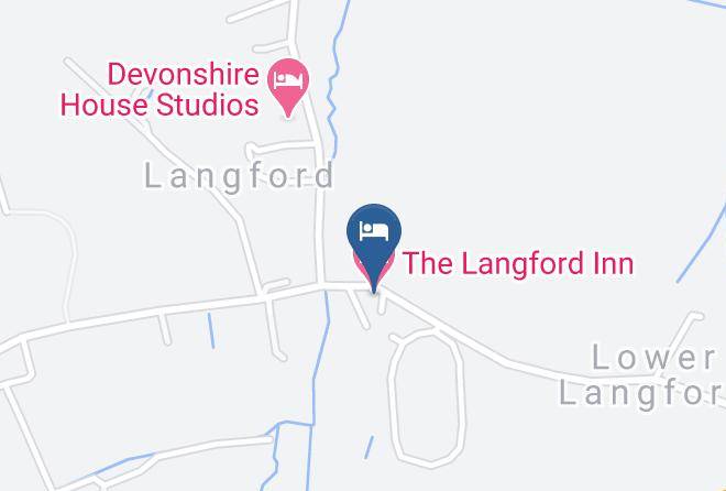 North Somerset - The Langford Inn Maps
