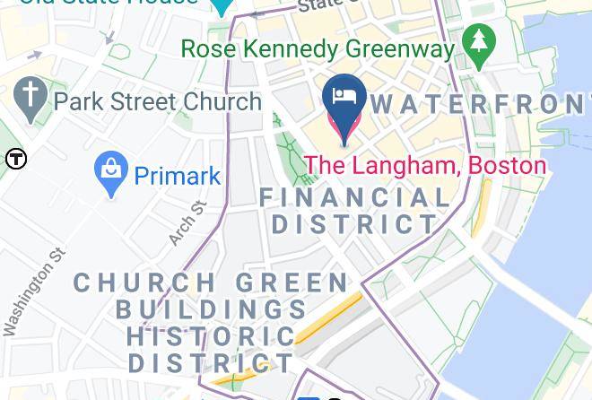 Suffolk - The Langham Boston Maps
