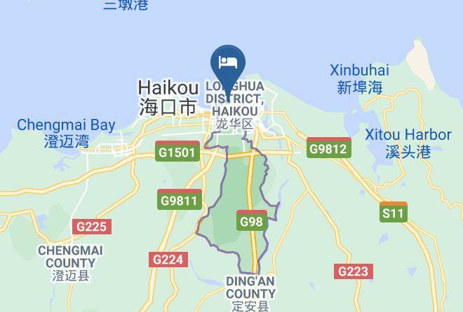 Haikou - The Langham Haikou Maps