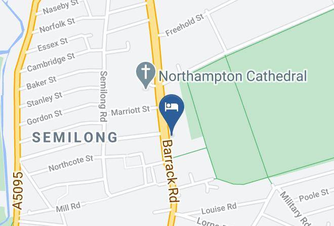 Northants - The Langham Hotel Maps