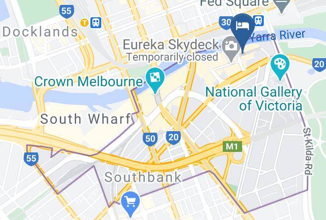Melbourne - The Langham Melbourne Maps