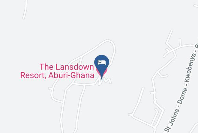 Akuapim South - The Lansdown Resort Aburi Ghana Maps