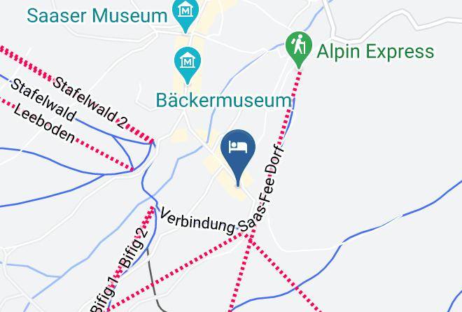 Visp - The Larix Hotel & Restaurant Maps