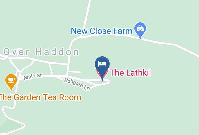 Derbyshire - The Lathkil Hotel Maps