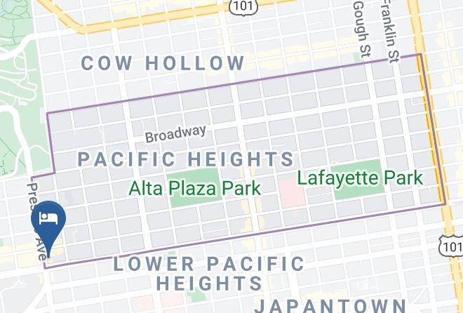 San Francisco - The Laurel Inn Maps