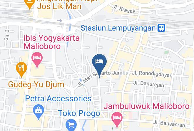Kota Yogyakarta - The Lawang Yogya Maps