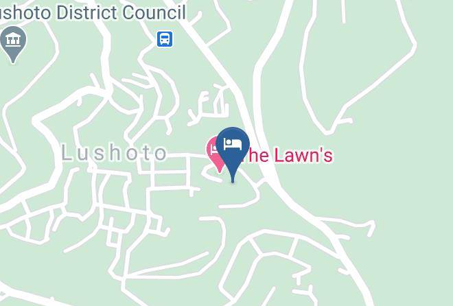 Lushoto - The Lawn's Hotel Maps