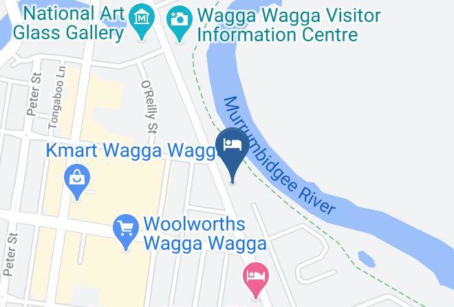 Wagga Wagga - The Lawson Riverside Suites Maps