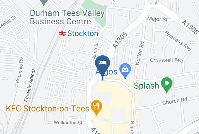 Stockton On Tees - The Leeds Hotel Maps