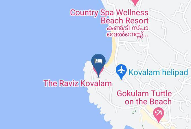 Trivandrum - The Raviz Kovalam Maps