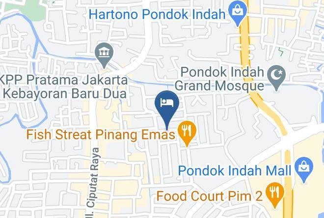 Jakarta Selatan - The Legacy Residence Maps