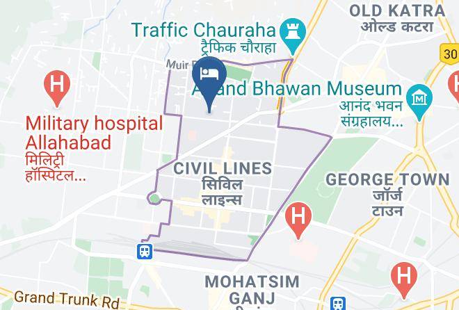 The Legend Hotel Map