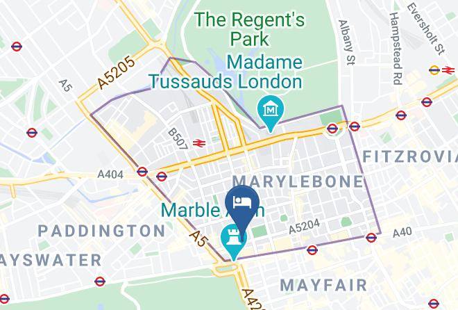 London - The Leonard Hotel Maps